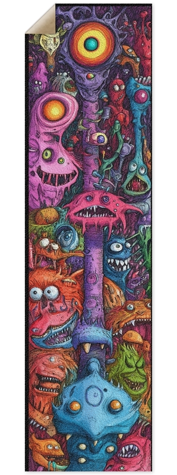 Mindscream custom Skateboard 