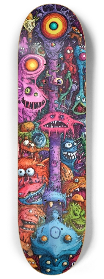 Mindscream custom Skateboard 