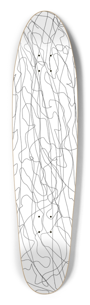 Circles custom Skateboard design 