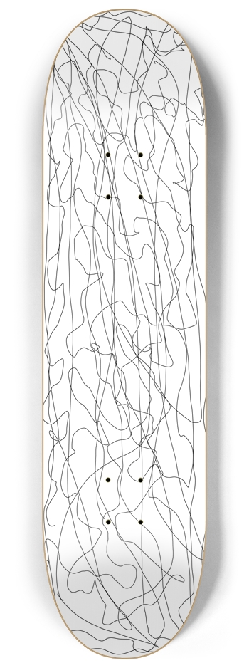 Circles custom Skateboard design 