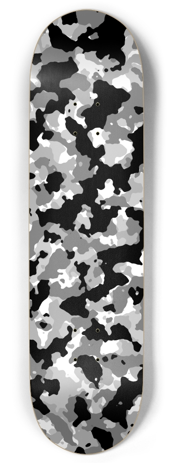 Camo with Opaque Black 