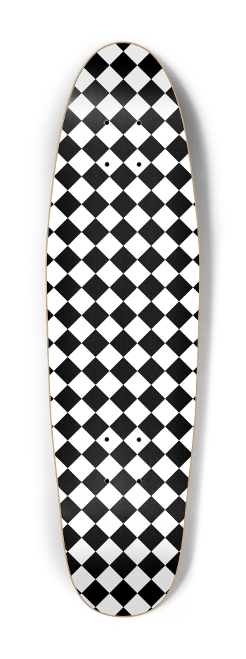 Diagonal Checkerboard (Transparent Squares)