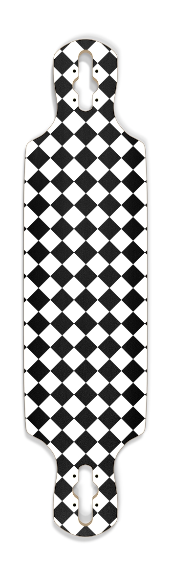 Diagonal Checkerboard (Transparent Squares)