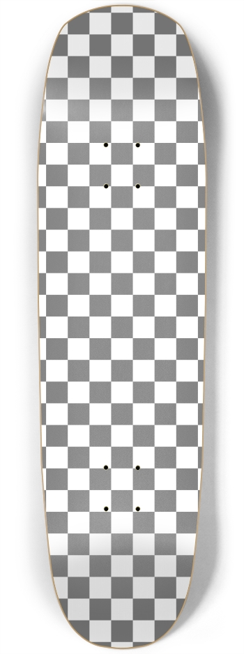 Large Checkerboard (Transparent Squares) Square Nose