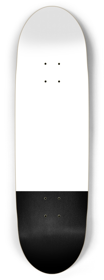 One Third Black Football Shape