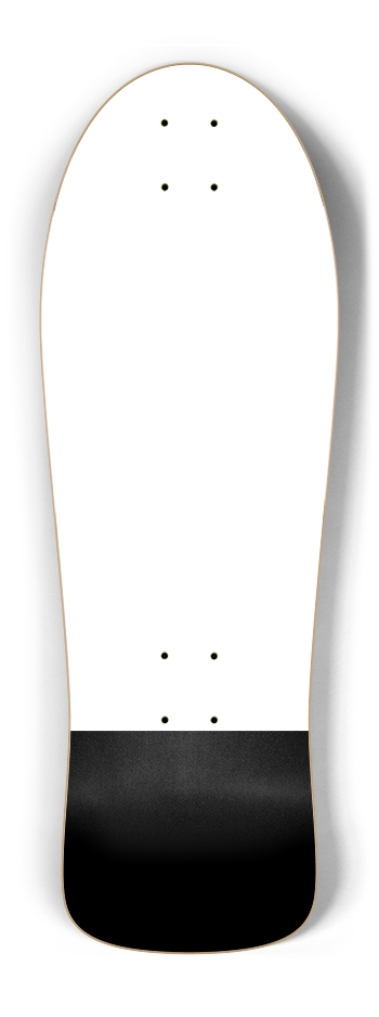One Third Black Old School Shape