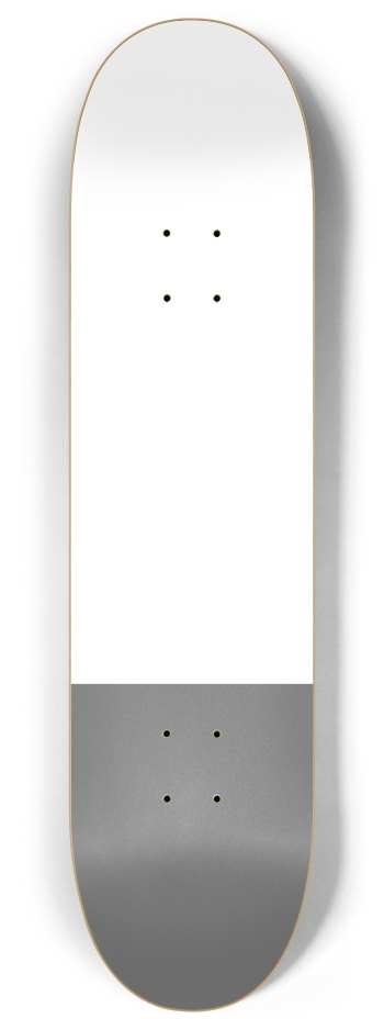 One Third Semi-Opaque 8 Inch Skateboard Deck