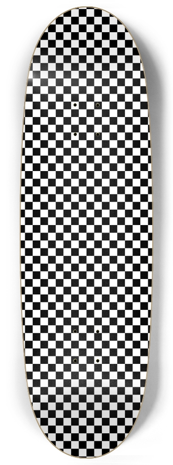 Small Checkerboard Egg Shape
