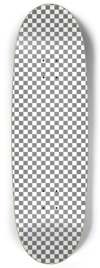 Small Checkerboard (Transparent Squares) Egg Shape
