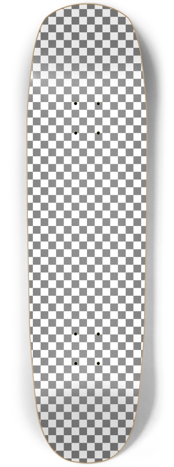 Small Checkerboard (Transparent Squares) Square Nose
