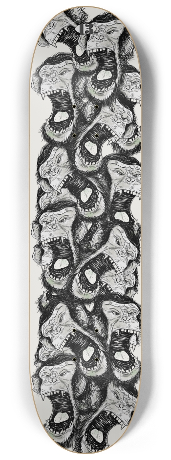munkies  8-1/4 Skateboard Deck