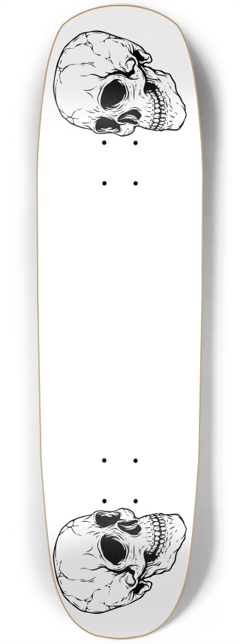 skulls transparent Square Nose