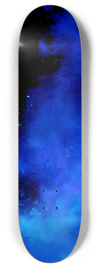 Blue Smoke 2 8 Inch Skateboard Deck