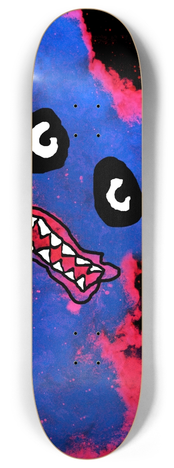 Monster Face 2 8 Inch Skateboard Deck