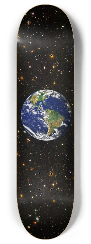 Earth 8 Inch Skateboard Deck