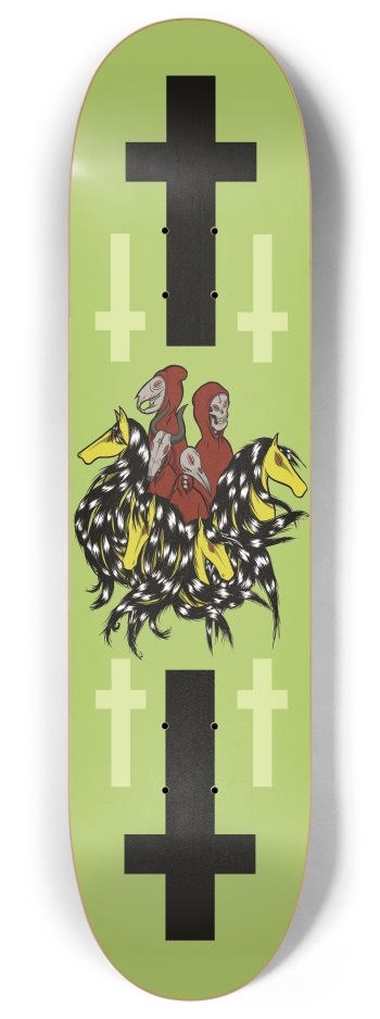 Four Horsemen 8 Inch Skateboard Deck