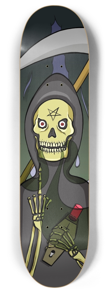 Grim Reefer 8 Inch Skateboard Deck