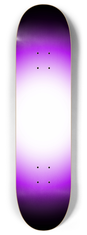 Purple Black White Gradient Background 8 Inch Skateboard Deck