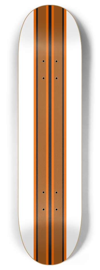 retro stripe 8 Inch Skateboard Deck