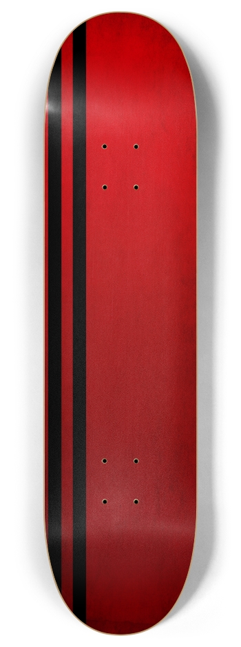 two lined 8 Inch Skateboard Deck