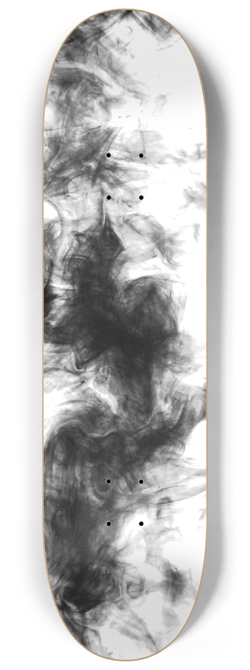 Black Smoke 8-1/4 Skateboard Deck