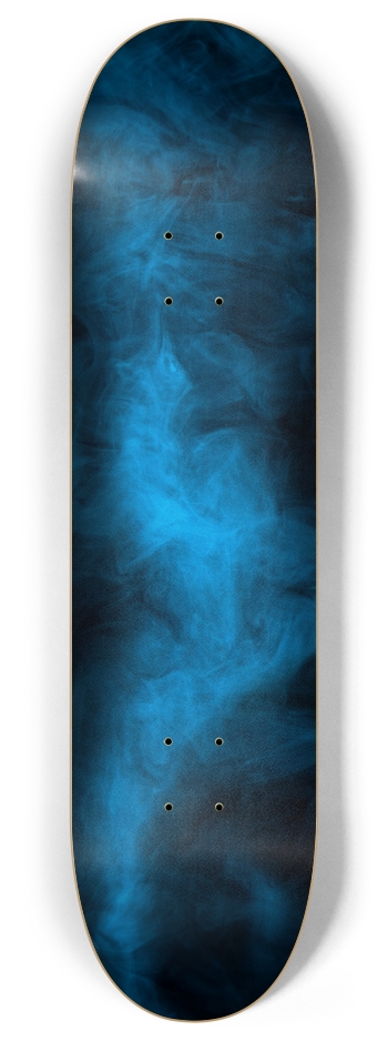 Blue Smoke 3 8 Inch Skateboard Deck