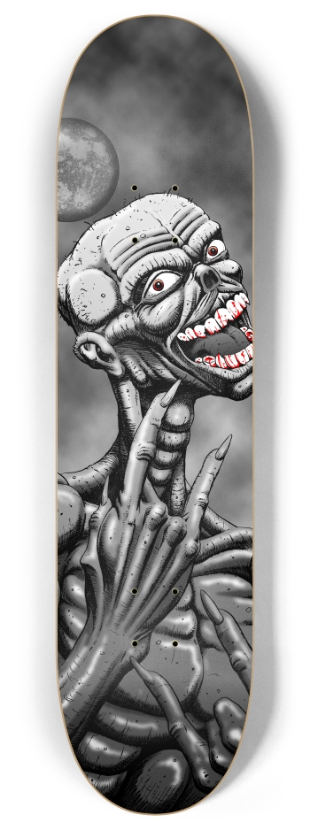 zombie 8 Inch Skateboard Deck