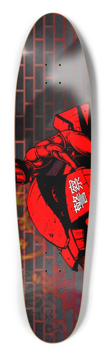 tokyo cop Longboard Shape