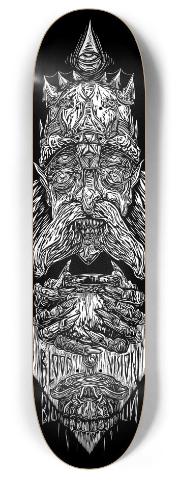 blood chalice 8 Inch Skateboard Deck