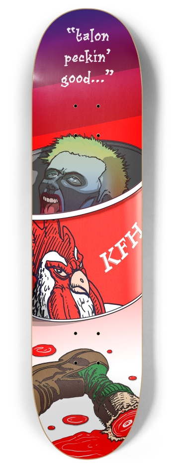 kfh 8 Inch Skateboard Deck