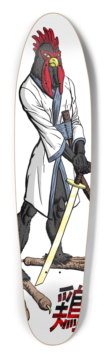 samurai chicken 2 Longboard Shape