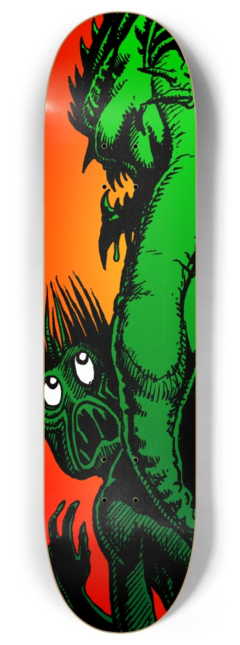 fear 8 Inch Skateboard Deck