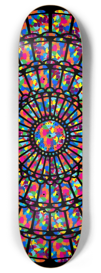 Kaleidoscope 1 8 Inch Skateboard Deck