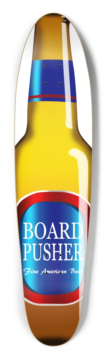 Have a Beer Longboard Shape