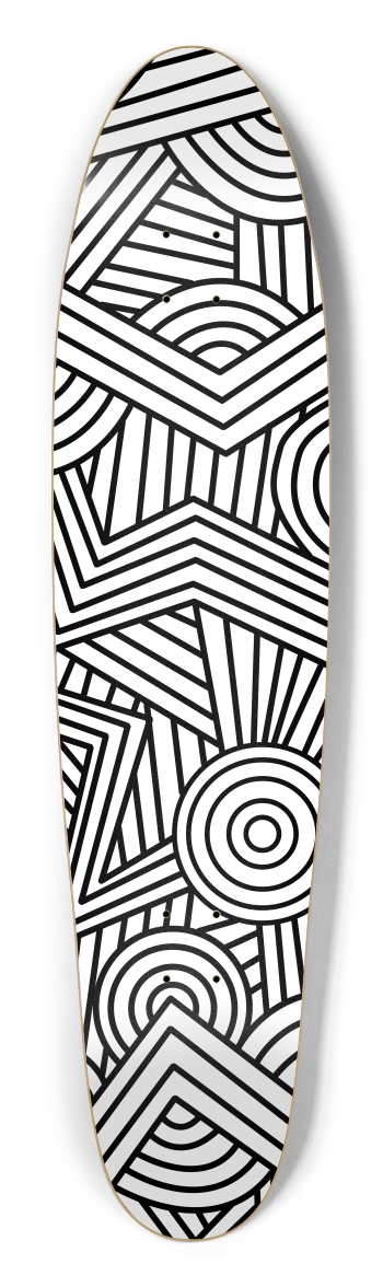 Lines Longboard Shape