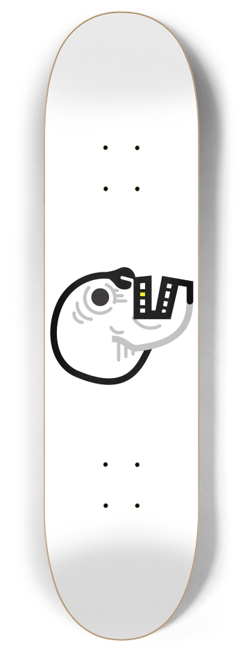 skull 8 Inch Skateboard Deck