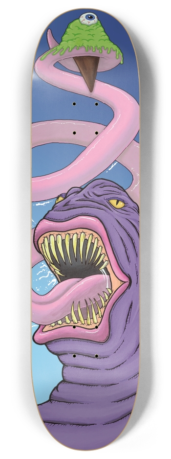 Big Mouth Strikes Again 8 Inch Skateboard Deck
