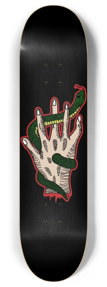 Snaked 8 Inch Skateboard Deck