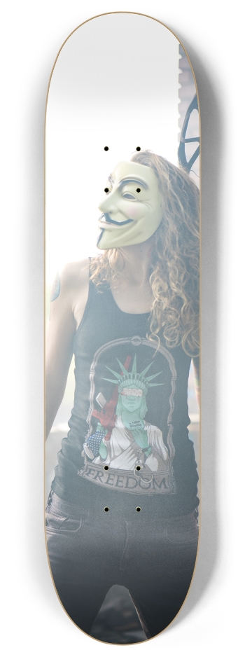 Freedom 8 Inch Skateboard Deck