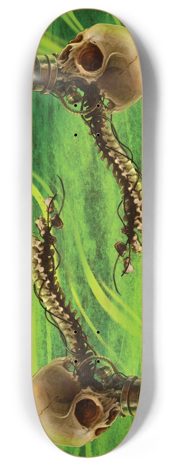 Spine Skull 8 Inch Skateboard Deck