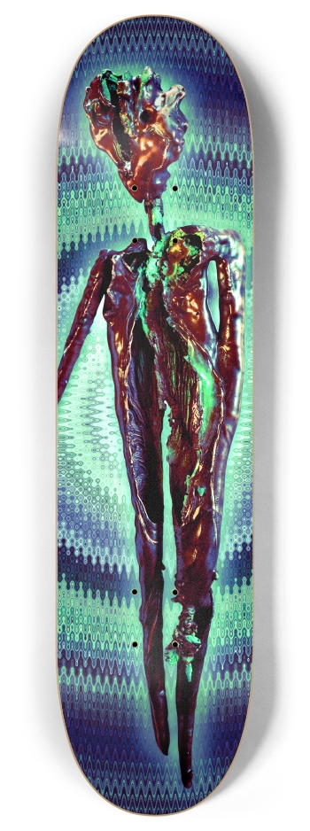 A Wise Bronze Man 8 Inch Skateboard Deck