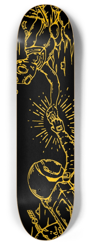 First Contact 8 Inch Skateboard Deck