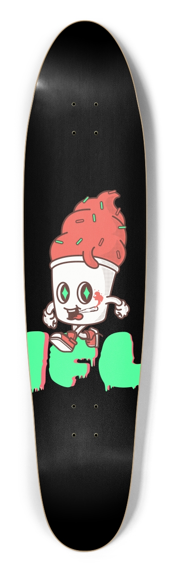 Stay Frosty Longboard Shape
