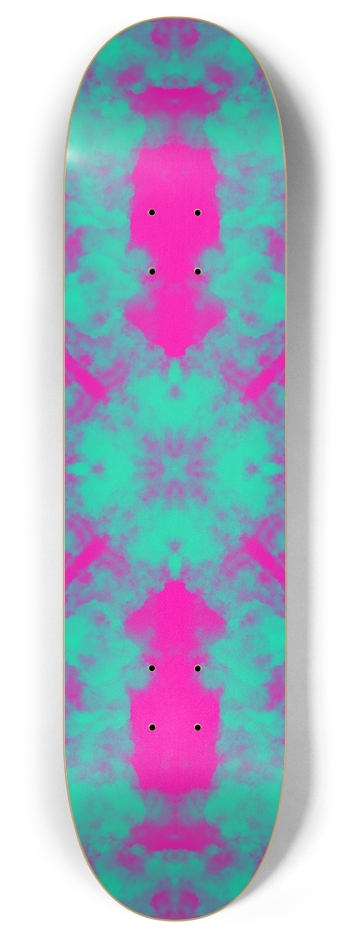 Pink Rorschach 8 Inch Skateboard Deck