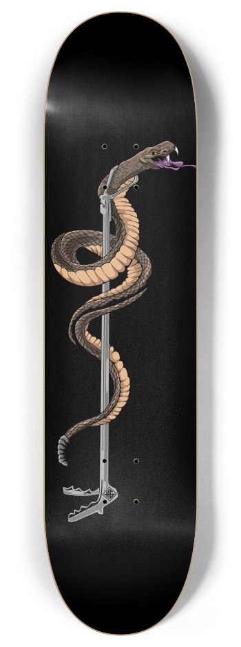 Snake Handler 8 Inch Skateboard Deck