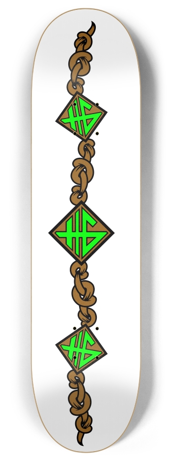 Groot Root  8 Inch Skateboard Deck