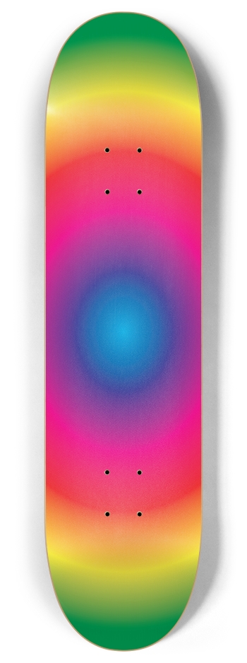 Rainbow Circle 8 Inch Skateboard Deck