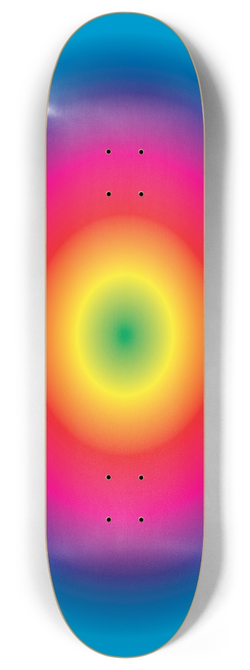 Rainbow Invert 8 Inch Skateboard Deck
