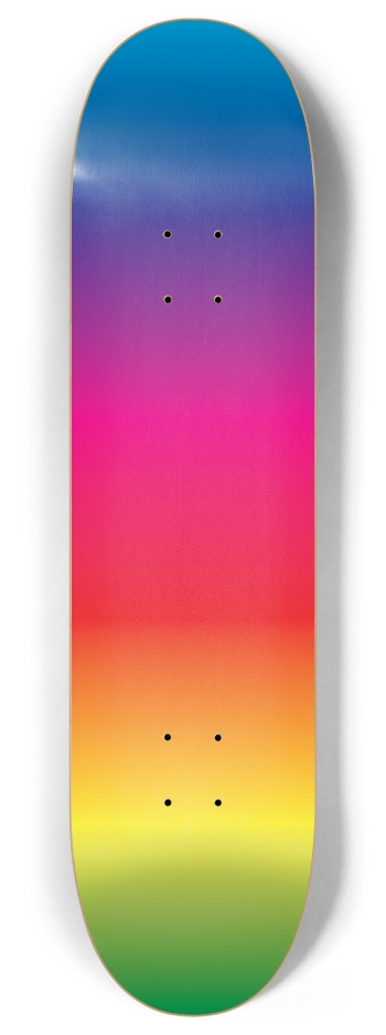 Rainbow Road 8 Inch Skateboard Deck