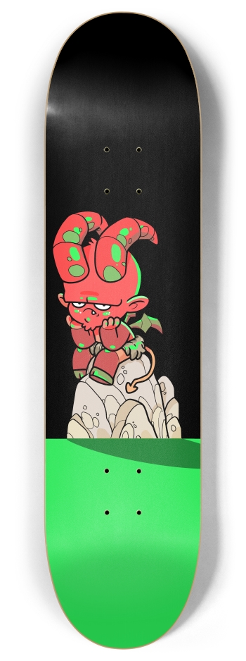 Bored as hell 8 Inch Skateboard Deck